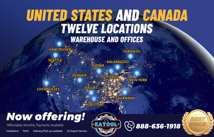 Tire Changer Machine Katool KT-VT910 and Wheel Balancer KT-B795 Tires Repair