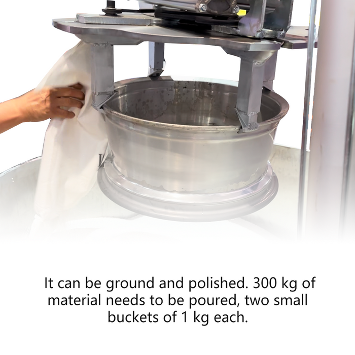 Rim Polishing Machine Wheel Cleaning Grinding Derust Repair Machine RPM-80