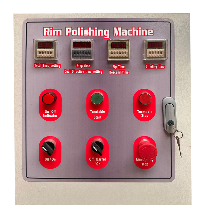 Rim Polishing Machine Wheel Cleaning Grinding Derust Repair Machine RPM-80