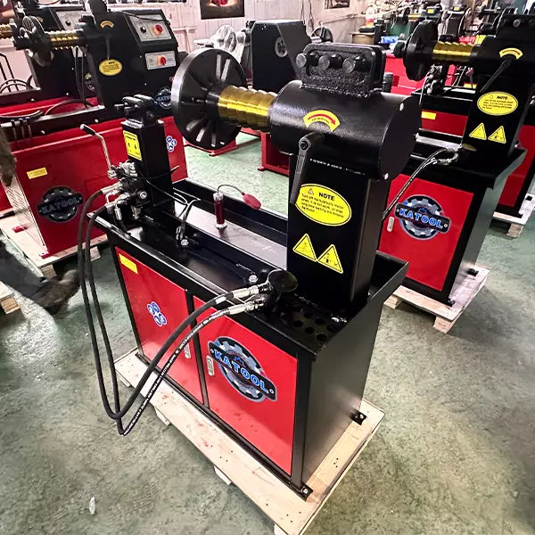 Rim straightener turning, rims wheel straightening machine---KT-WL69